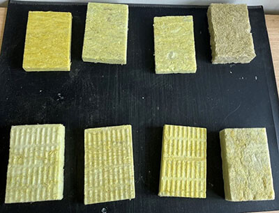 Рисунок образцов минеральной ваты Э и Т